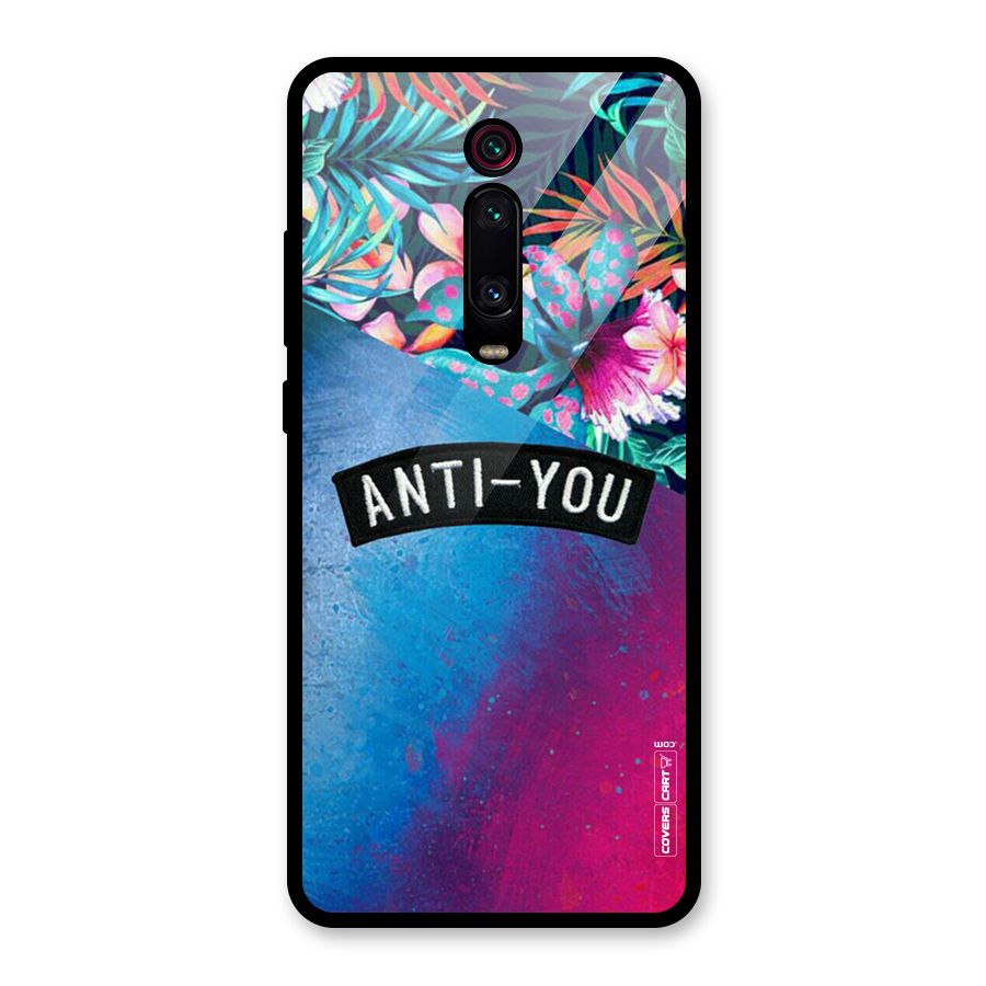 Anti You Glass Back Case for Redmi K20 Pro