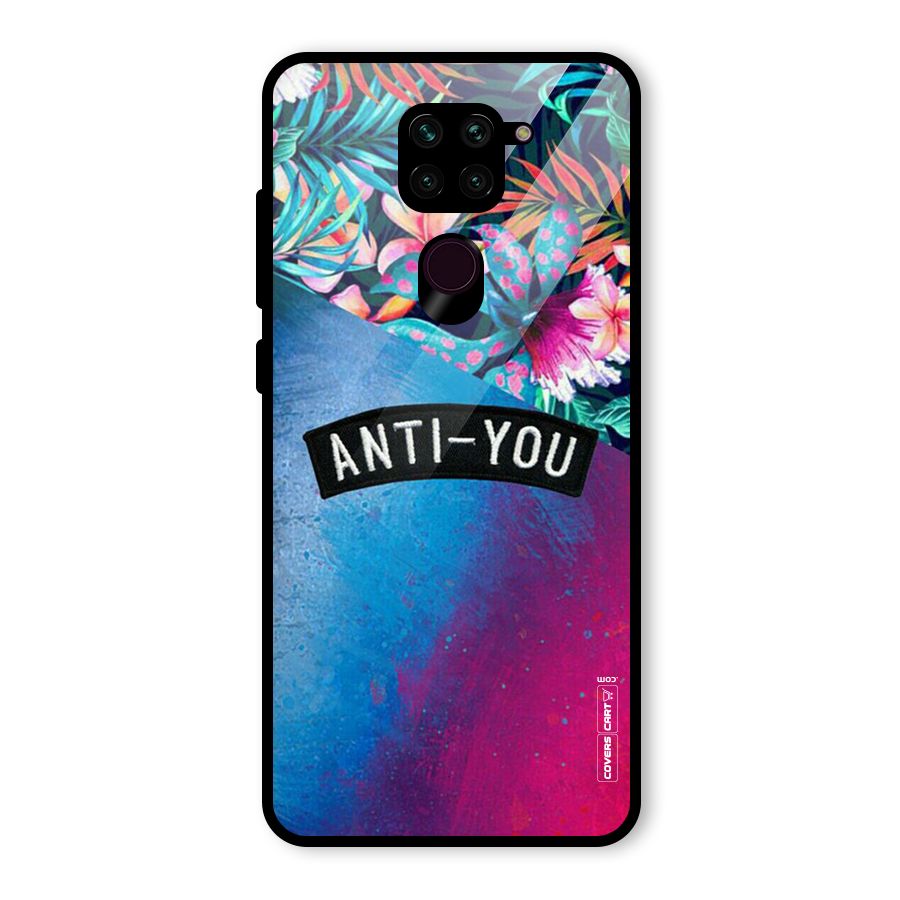 Anti You Glass Back Case for Redmi Note 9