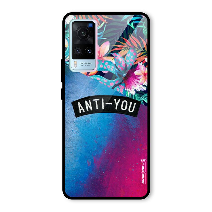 Anti You Glass Back Case for Vivo X60