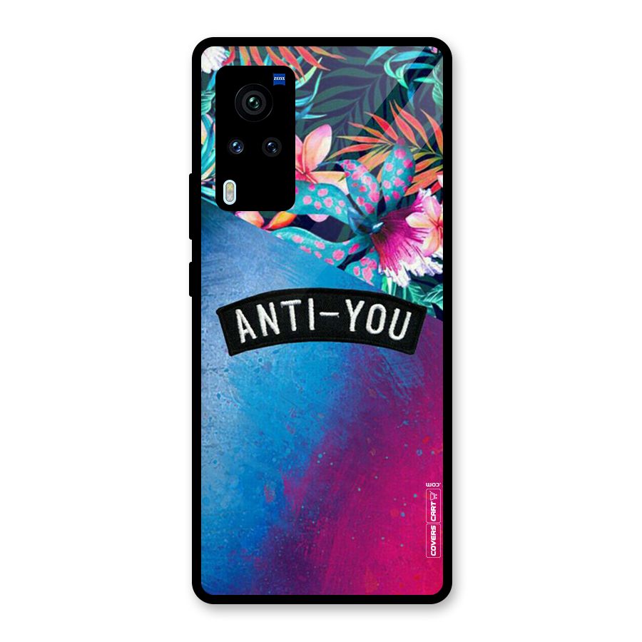 Anti You Glass Back Case for Vivo X60 Pro
