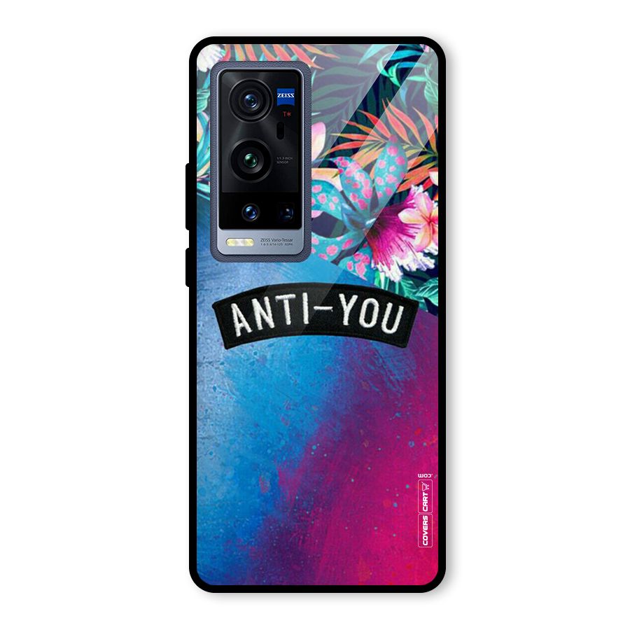Anti You Glass Back Case for Vivo X60 Pro Plus