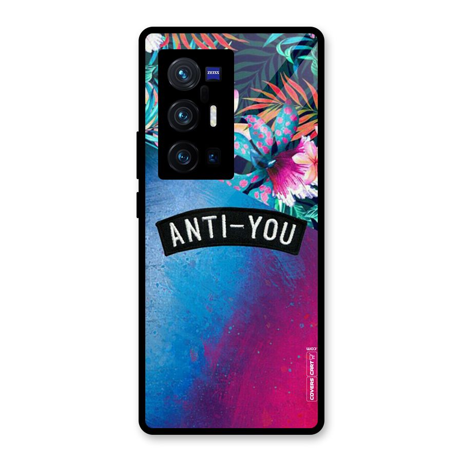 Anti You Glass Back Case for Vivo X70 Pro Plus
