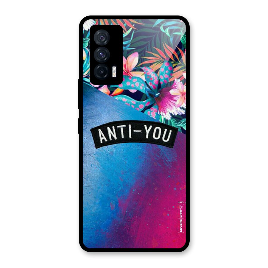 Anti You Glass Back Case for Vivo iQOO 7 5G