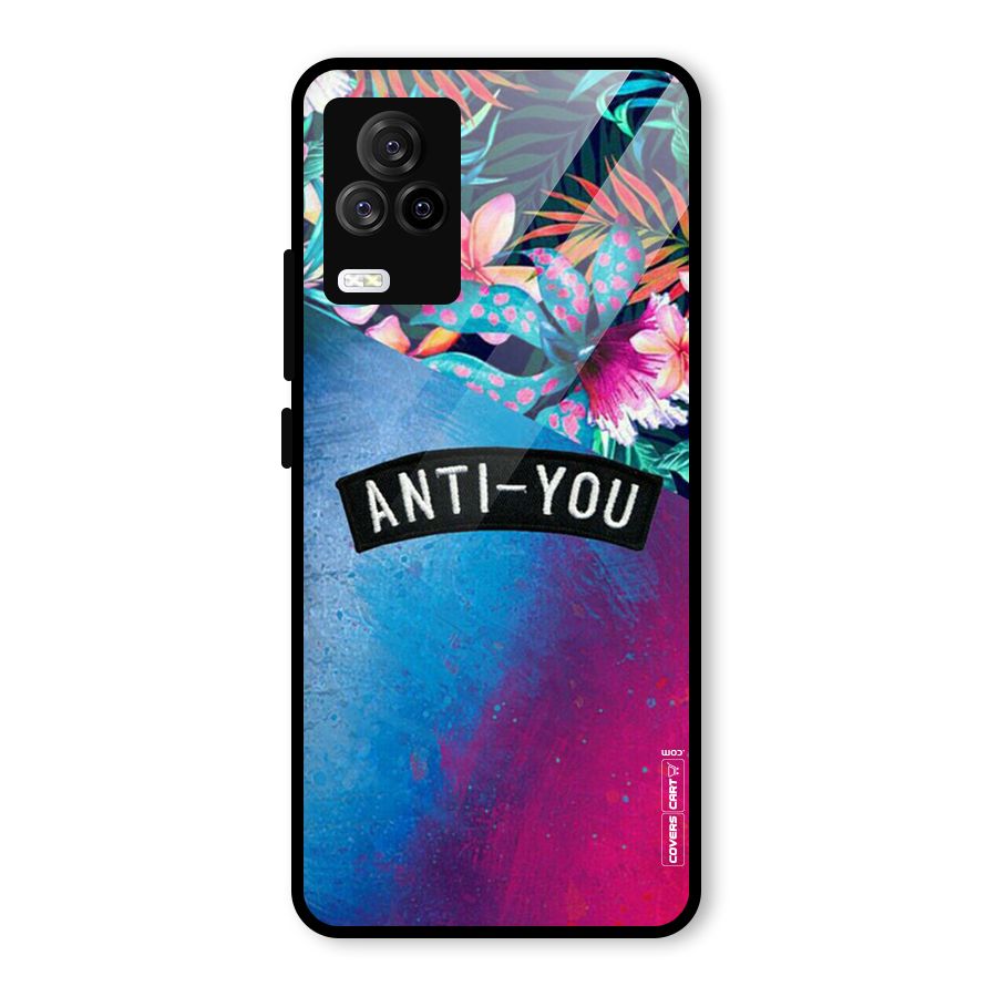 Anti You Glass Back Case for Vivo iQOO 7 Legend 5G