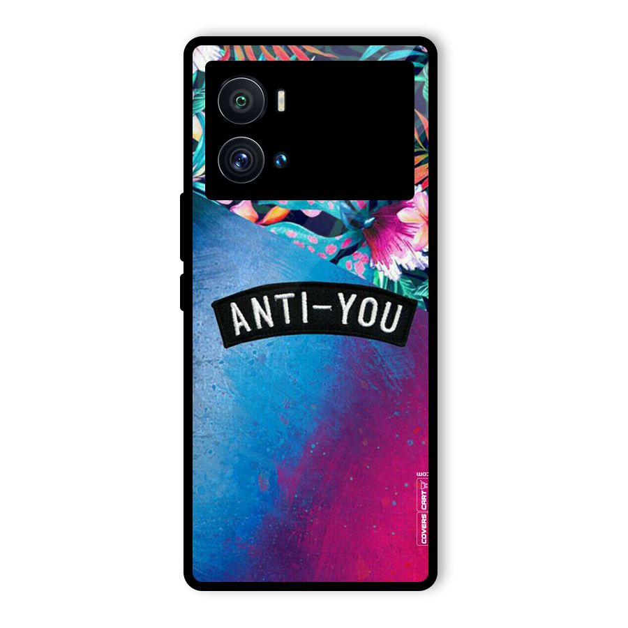 Anti You Glass Back Case for Vivo iQOO 9 Pro