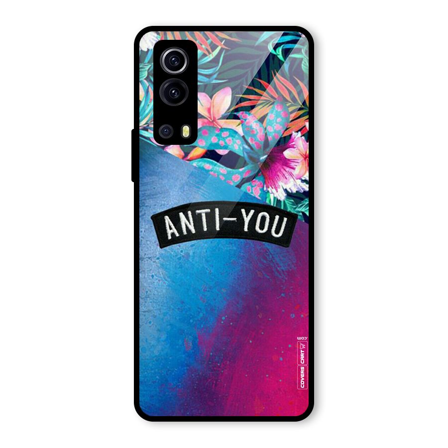 Anti You Glass Back Case for Vivo iQOO Z3