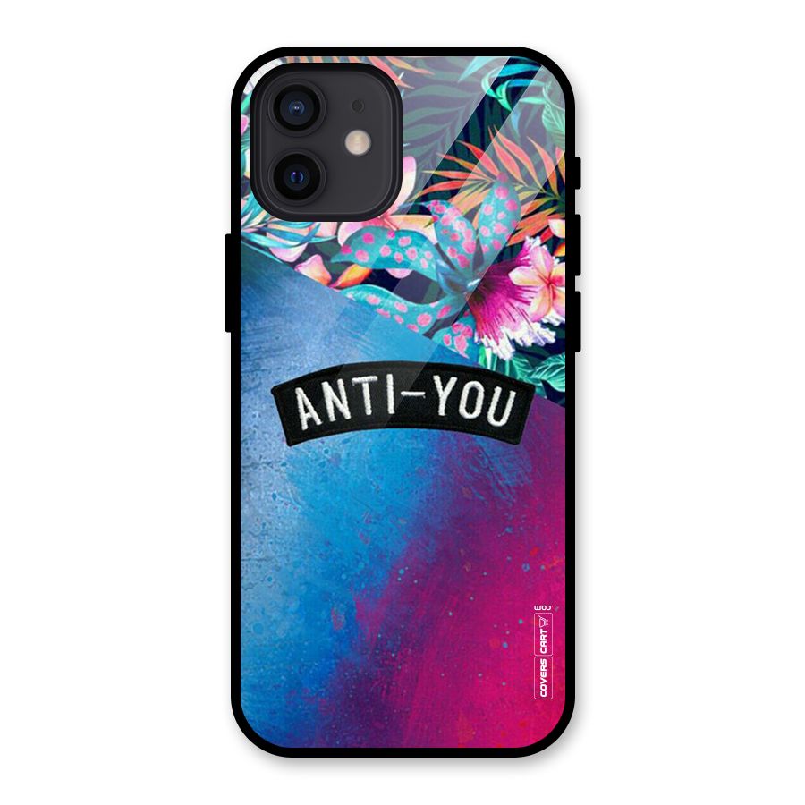 Anti You Glass Back Case for iPhone 12