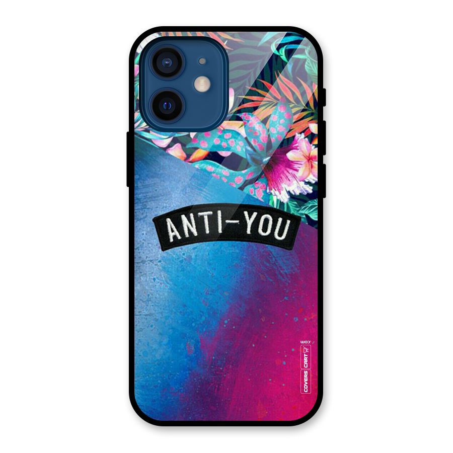 Anti You Glass Back Case for iPhone 12 Mini