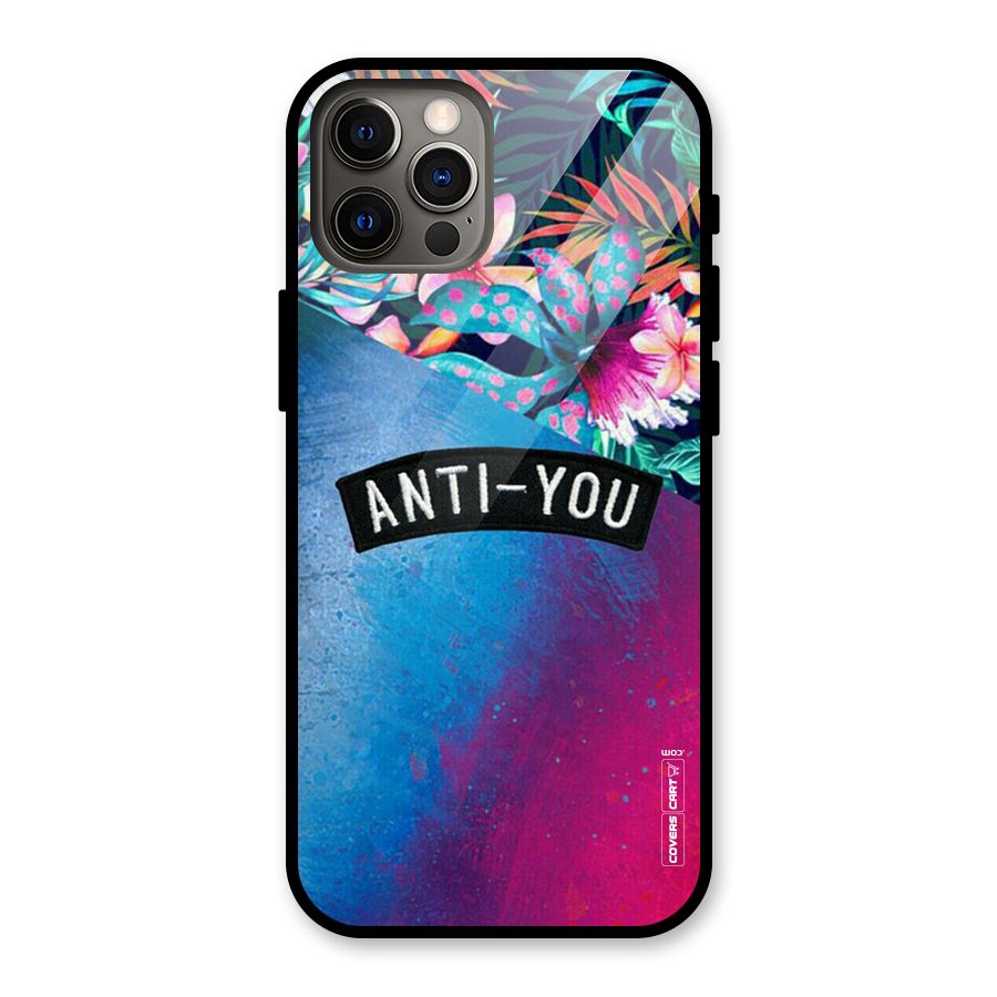 Anti You Glass Back Case for iPhone 12 Pro