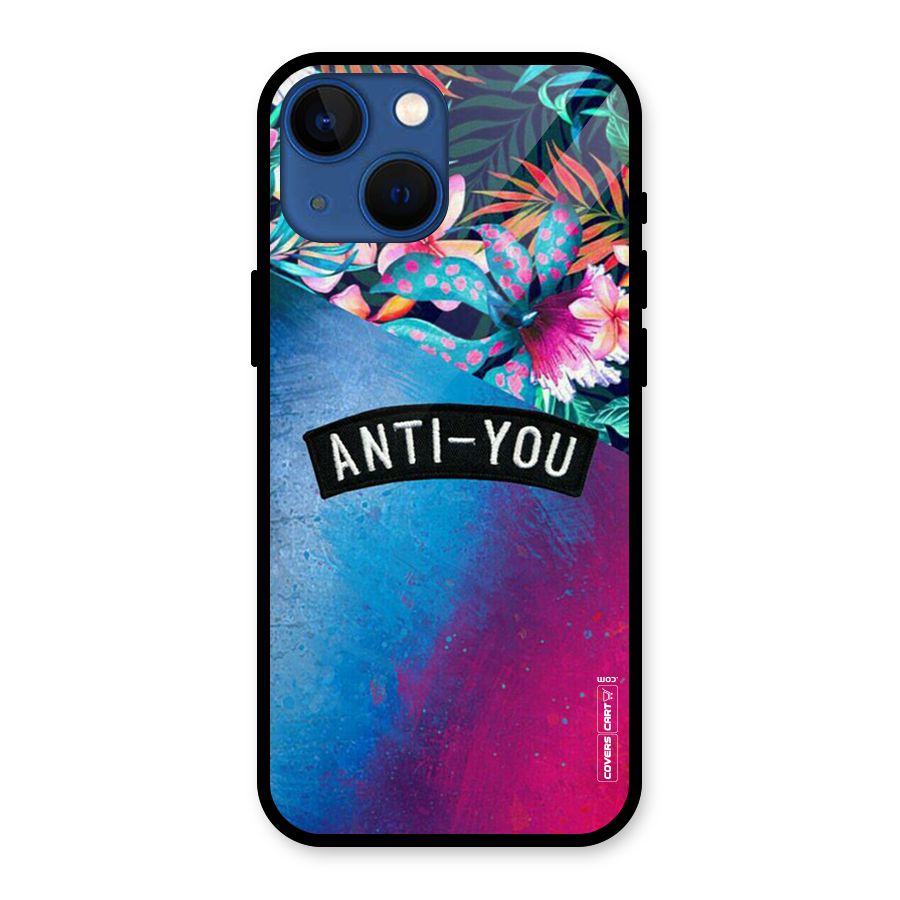 Anti You Glass Back Case for iPhone 13 Mini