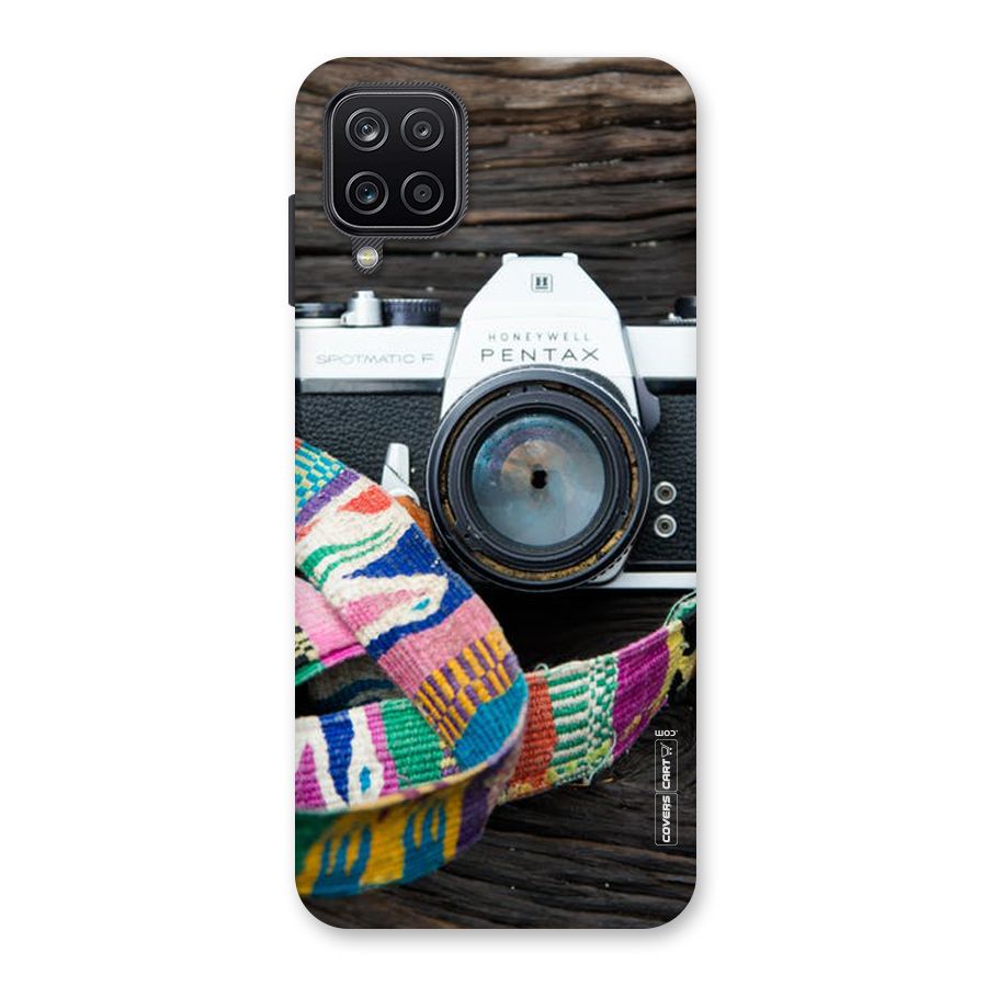 Antique Camera Back Case for Galaxy A12