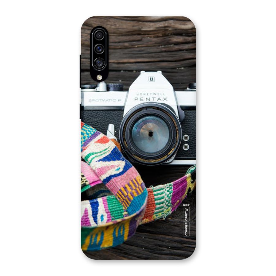 Antique Camera Back Case for Galaxy A30s