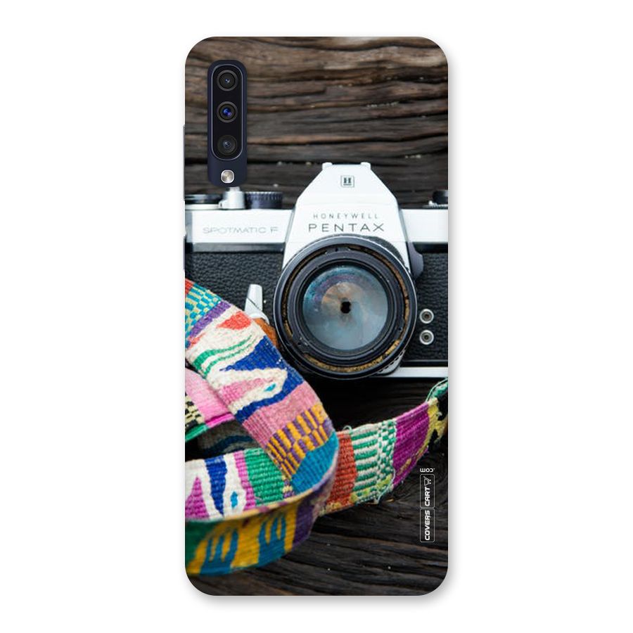 Antique Camera Back Case for Galaxy A50s
