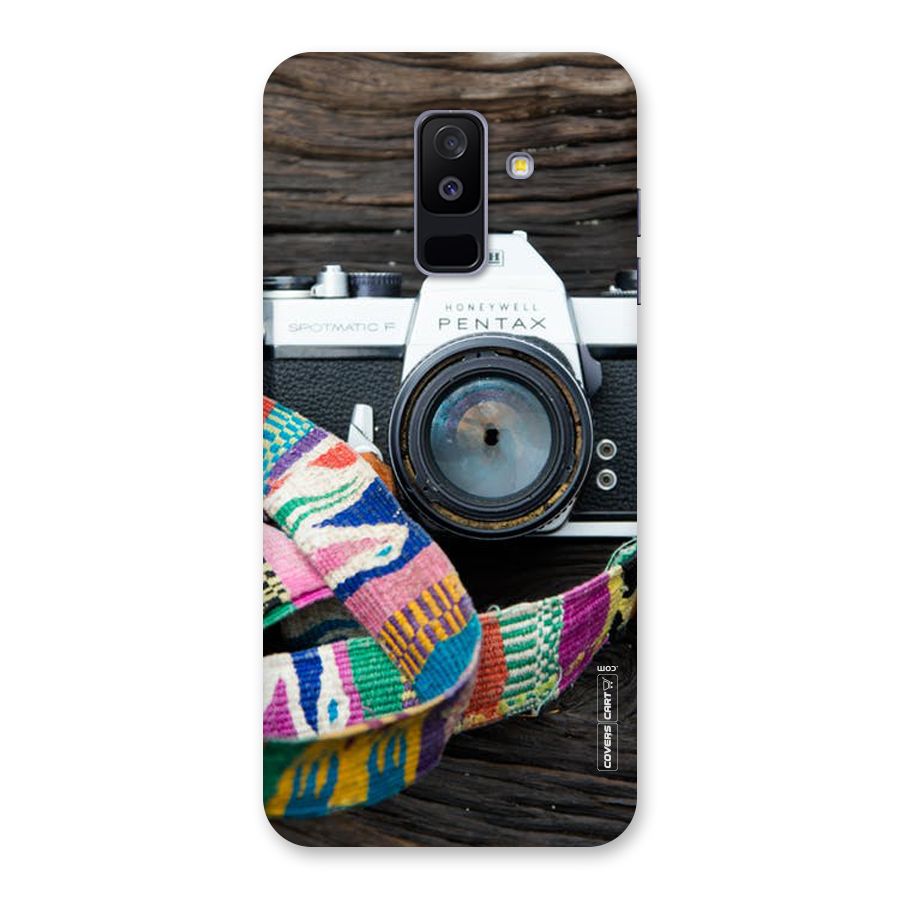 Antique Camera Back Case for Galaxy A6 Plus