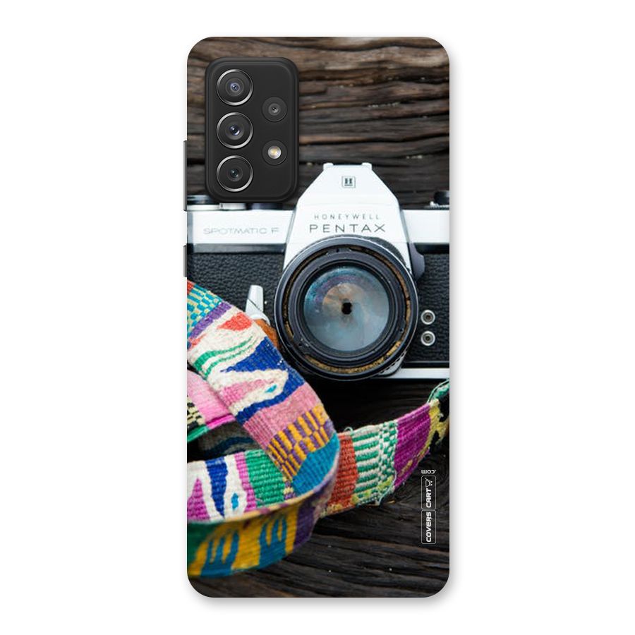 Antique Camera Back Case for Galaxy A72