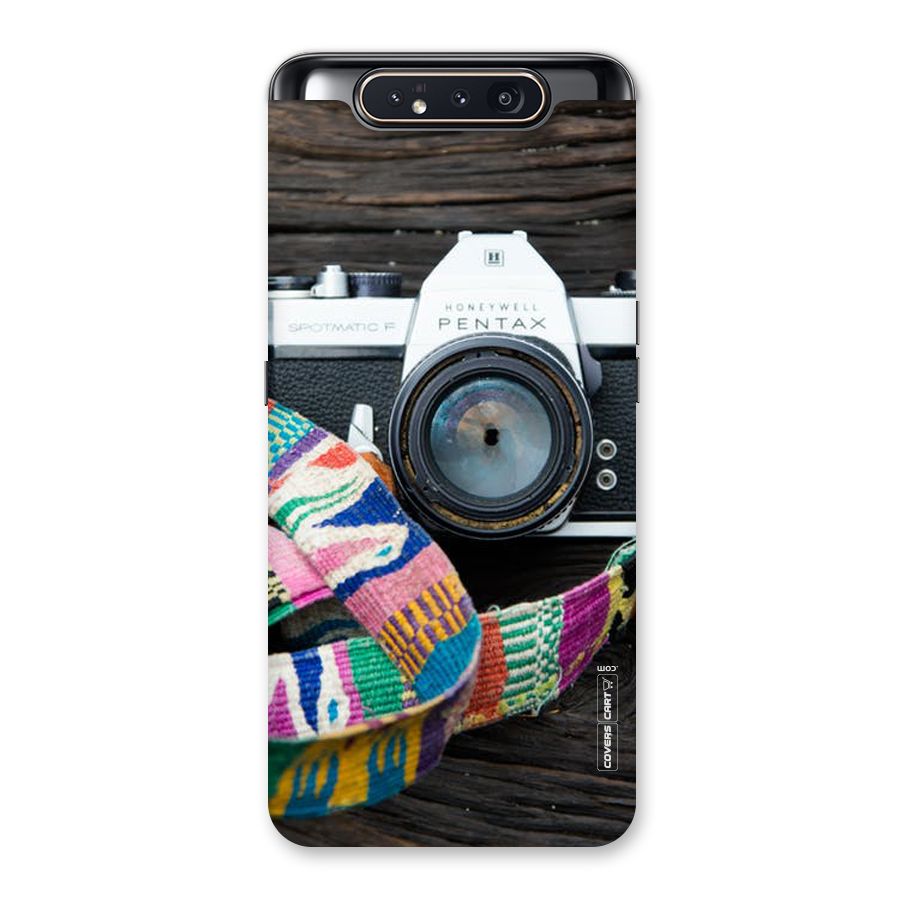 Antique Camera Back Case for Galaxy A80