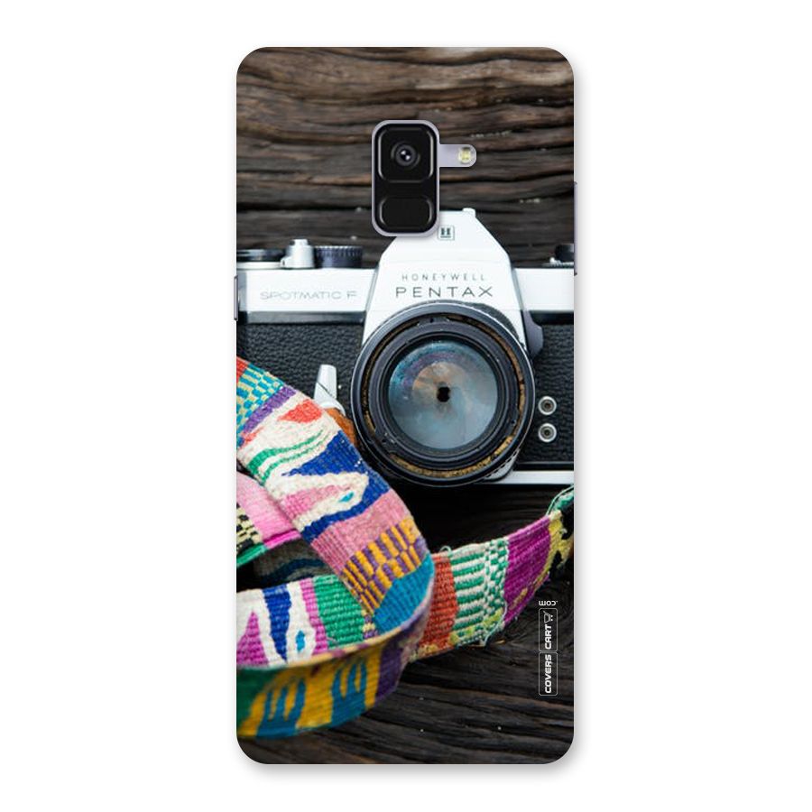Antique Camera Back Case for Galaxy A8 Plus