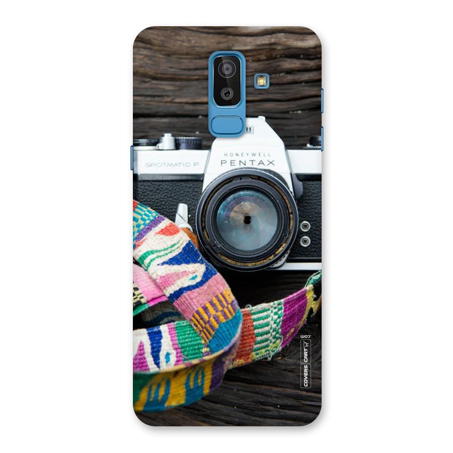 Antique Camera Back Case for Galaxy J8