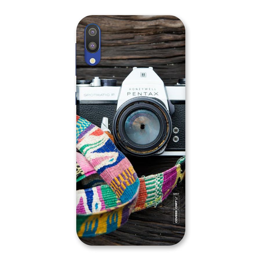 Antique Camera Back Case for Galaxy M10
