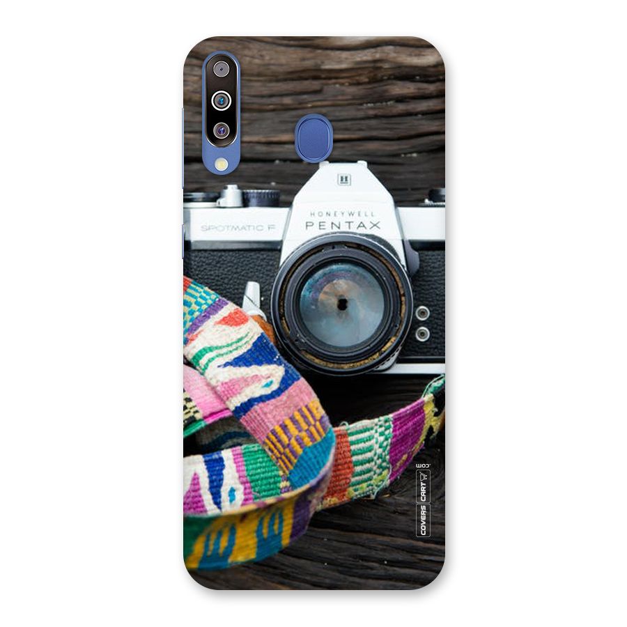 Antique Camera Back Case for Galaxy M30