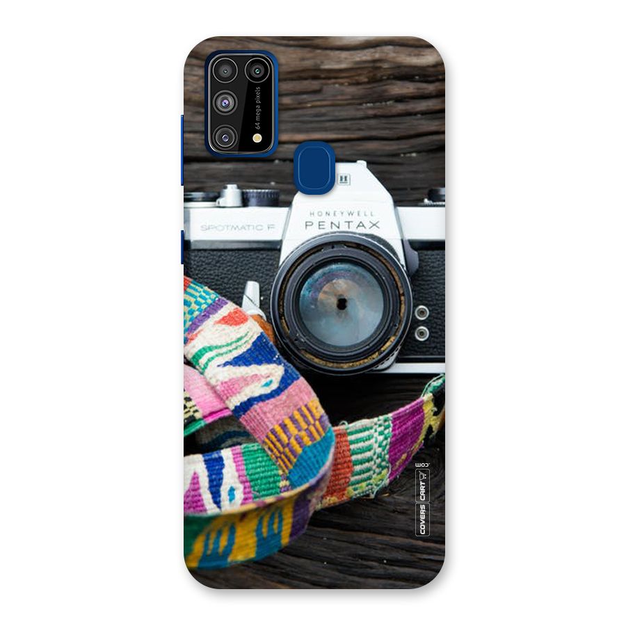 Antique Camera Back Case for Galaxy M31