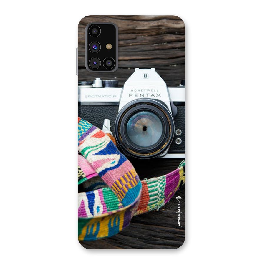 Antique Camera Back Case for Galaxy M31s