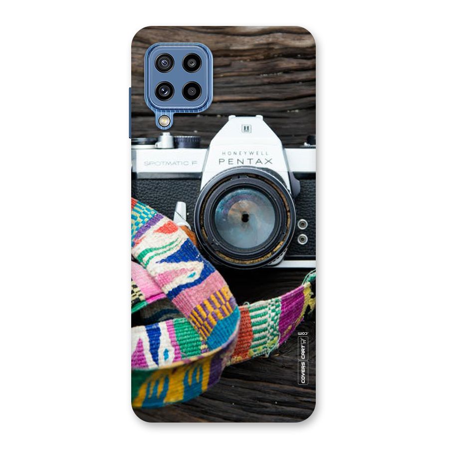 Antique Camera Back Case for Galaxy M32