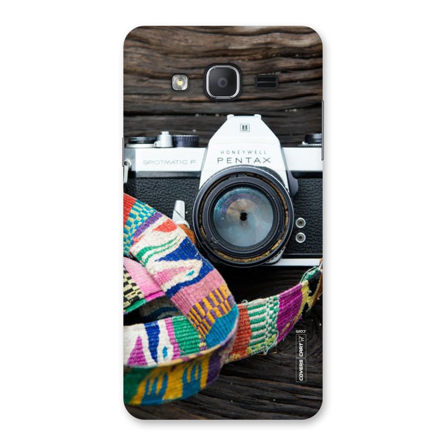 Antique Camera Back Case for Galaxy On7 2015