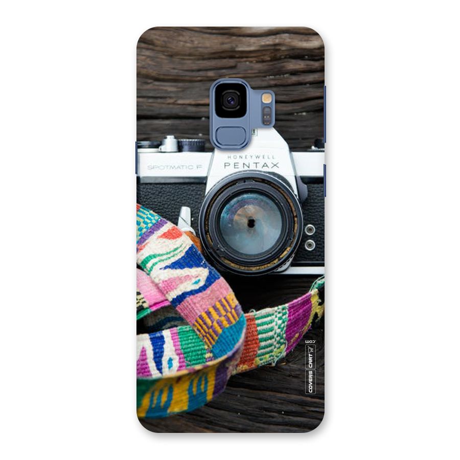 Antique Camera Back Case for Galaxy S9