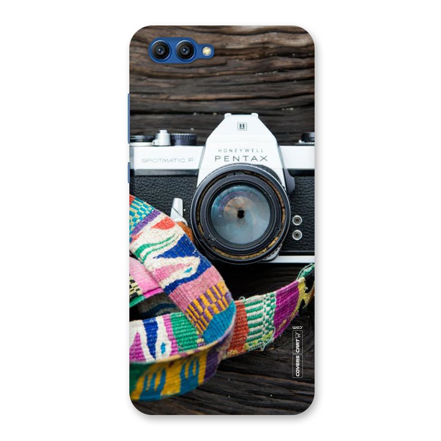 Antique Camera Back Case for Honor View 10