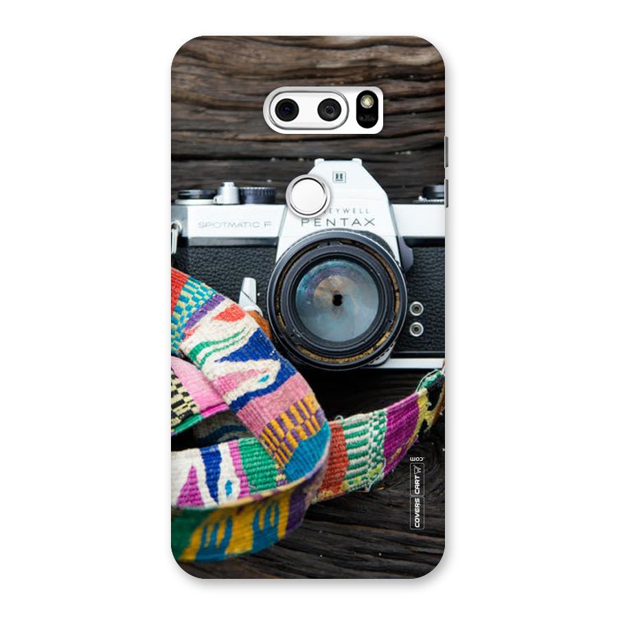 Antique Camera Back Case for LG V30
