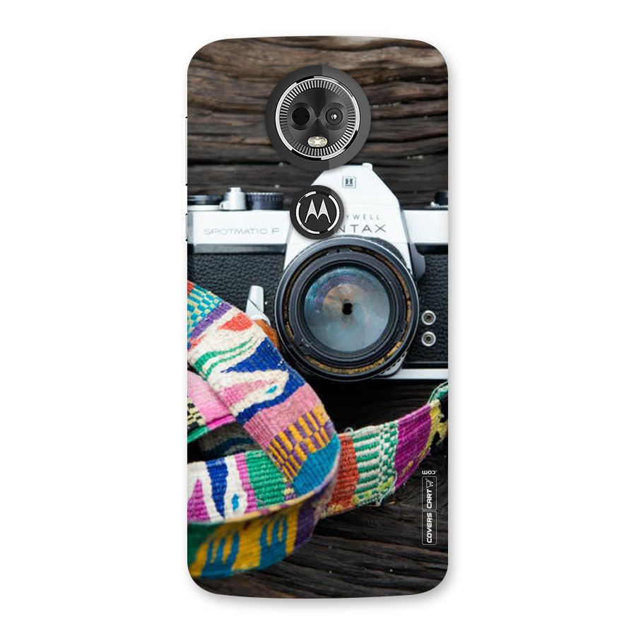 Antique Camera Back Case for Moto E5 Plus