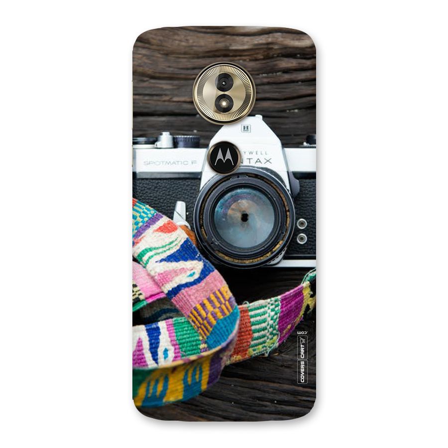 Antique Camera Back Case for Moto G6 Play