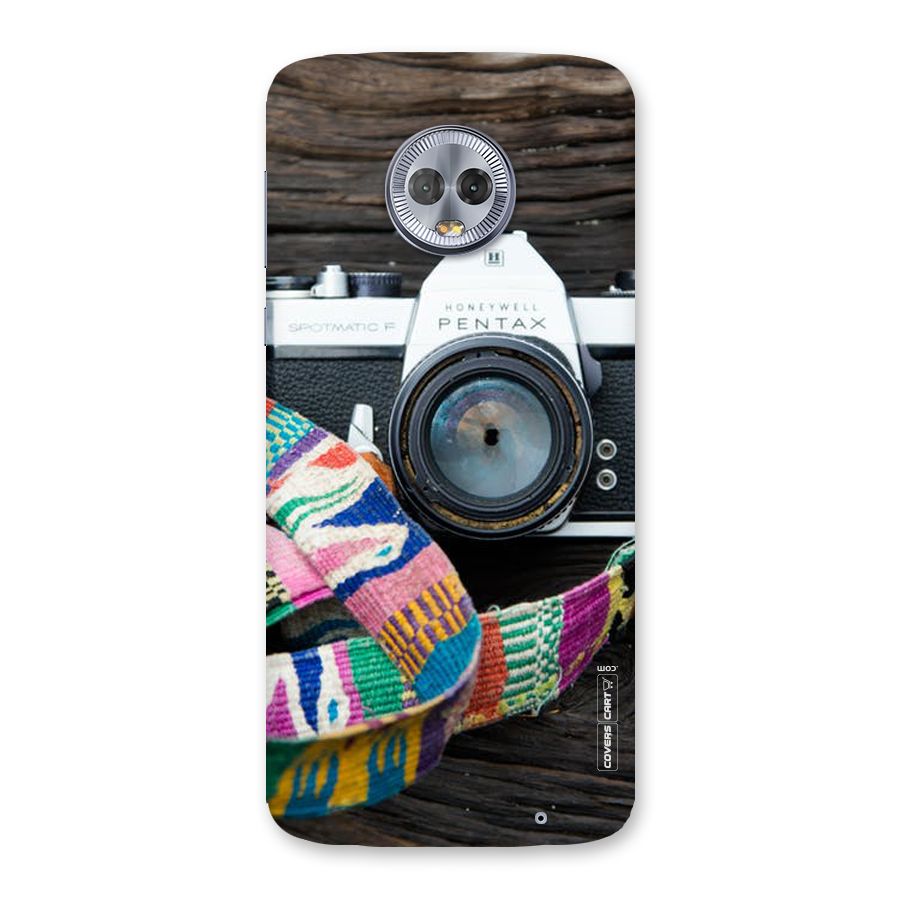 Antique Camera Back Case for Moto G6 Plus