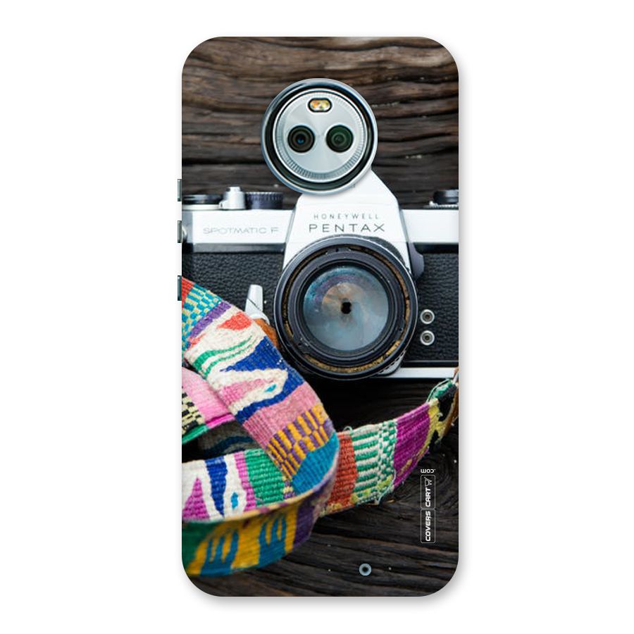Antique Camera Back Case for Moto X4