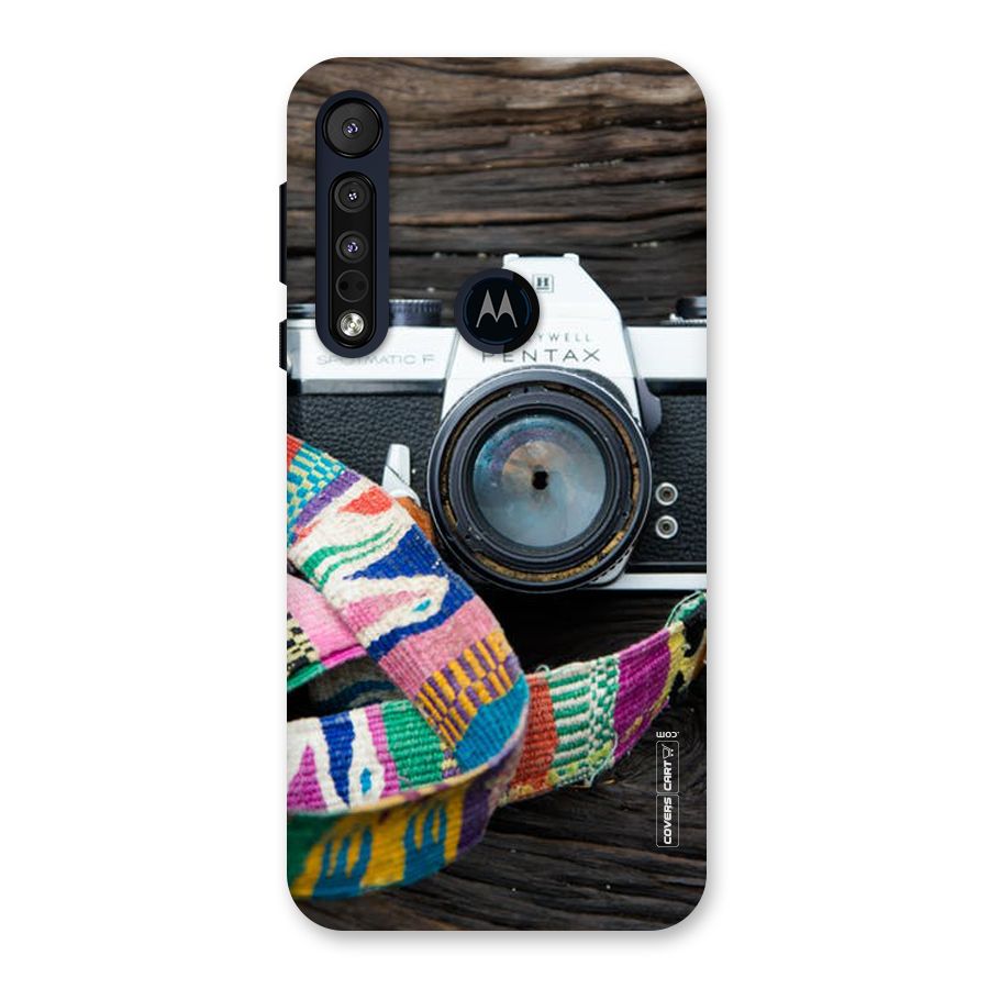 Antique Camera Back Case for Motorola One Macro