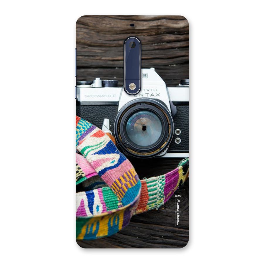 Antique Camera Back Case for Nokia 5