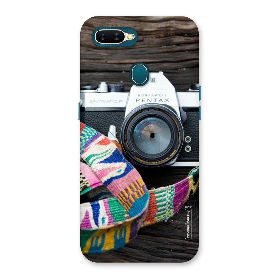 Antique Camera Back Case for Oppo A12s