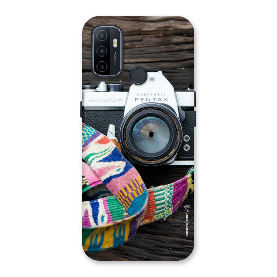 Antique Camera Back Case for Oppo A32