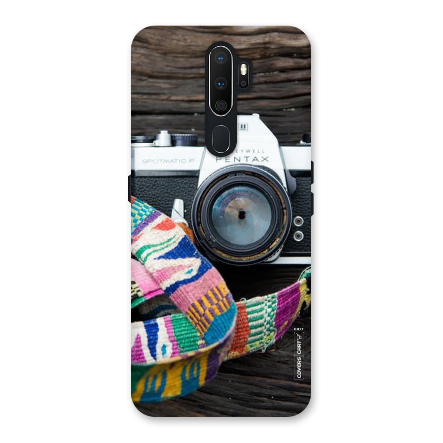 Antique Camera Back Case for Oppo A5 (2020)