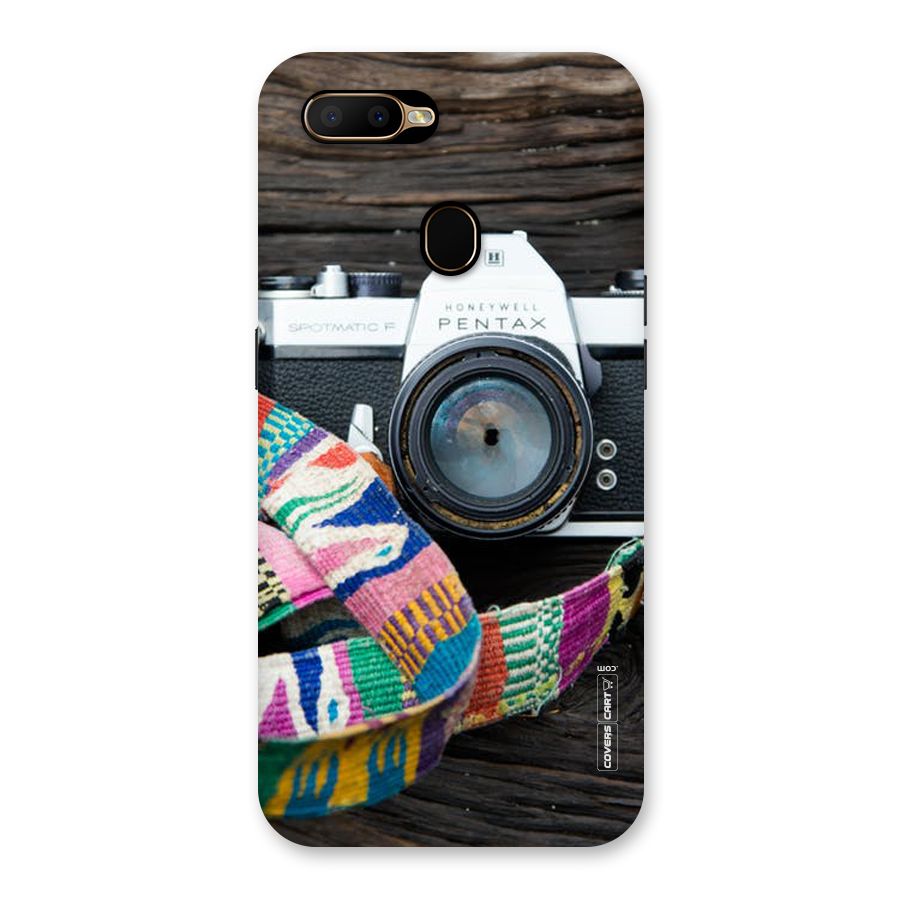 Antique Camera Back Case for Oppo A5s