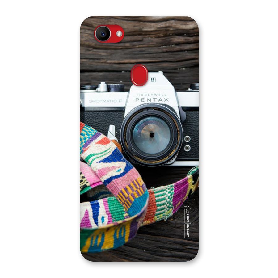 Antique Camera Back Case for Oppo F7