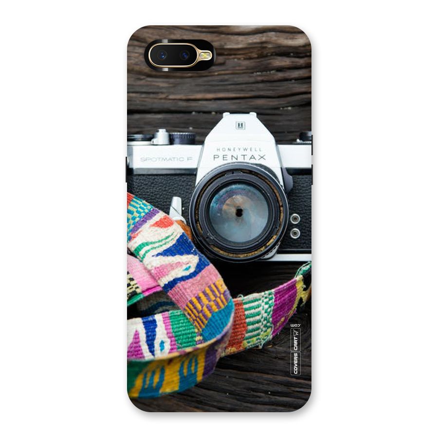 Antique Camera Back Case for Oppo K1