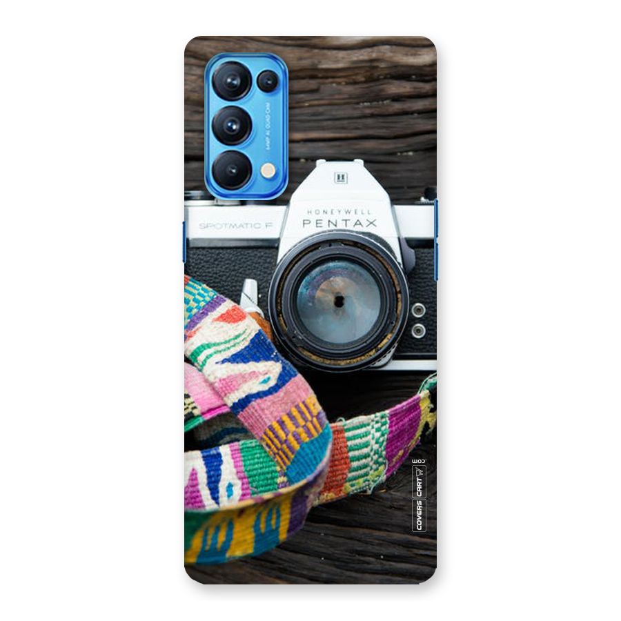Antique Camera Back Case for Oppo Reno5 Pro 5G