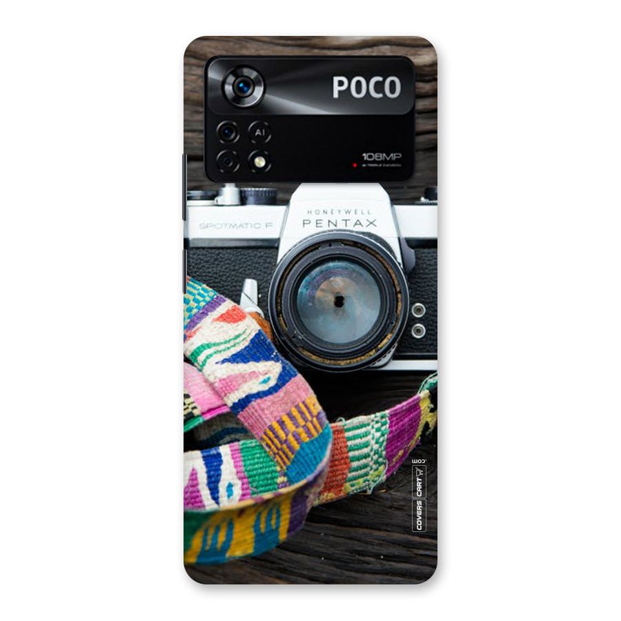 Antique Camera Back Case for Poco X4 Pro 5G