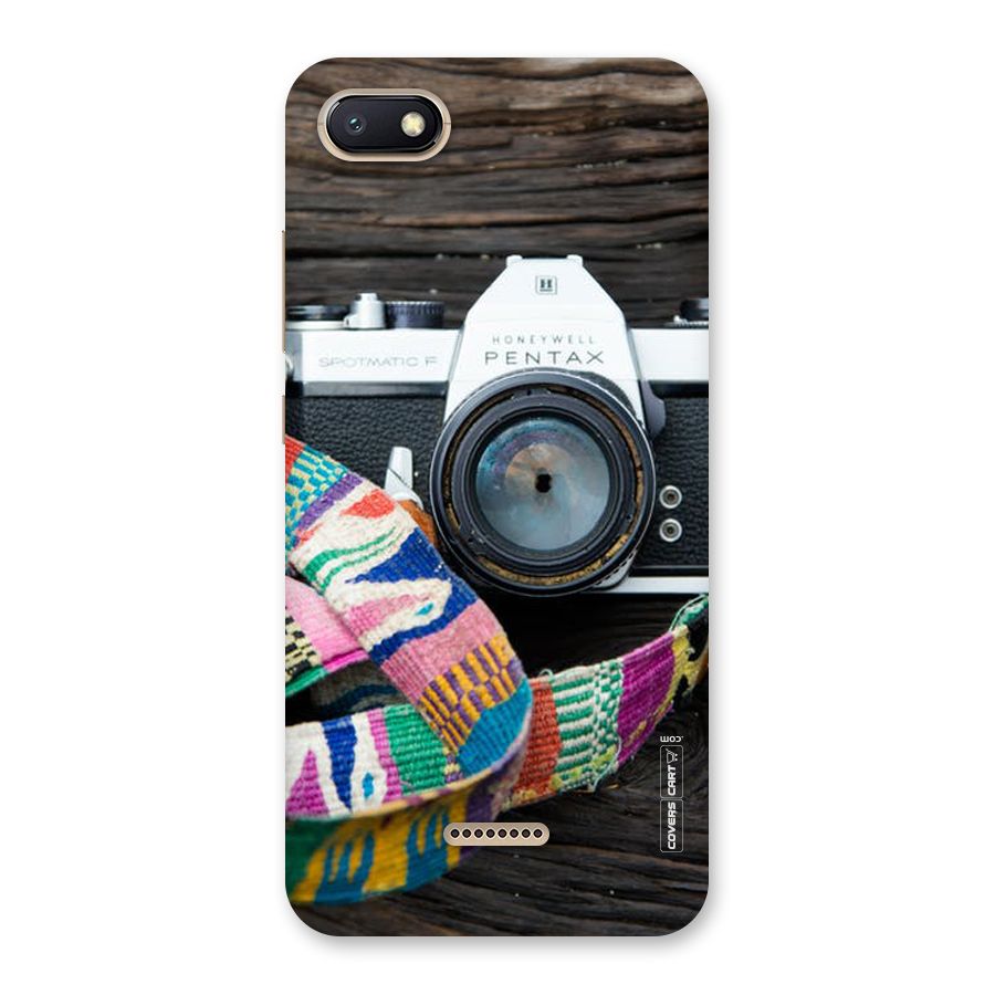 Antique Camera Back Case for Redmi 6A