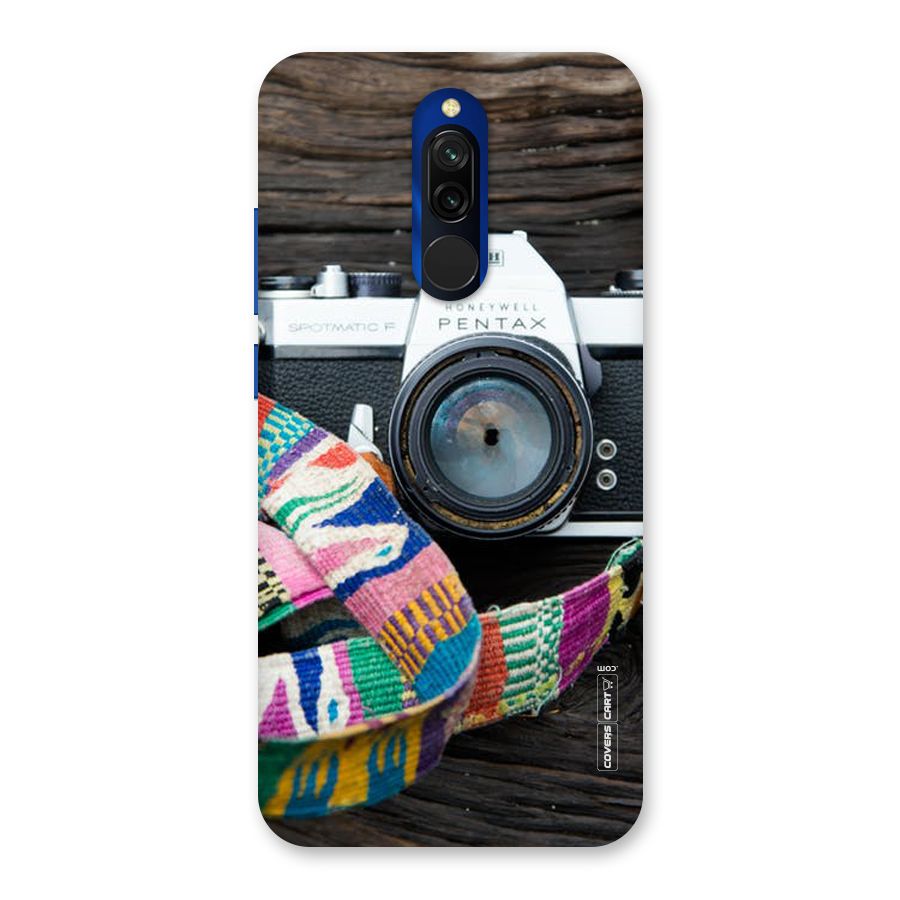 Antique Camera Back Case for Redmi 8