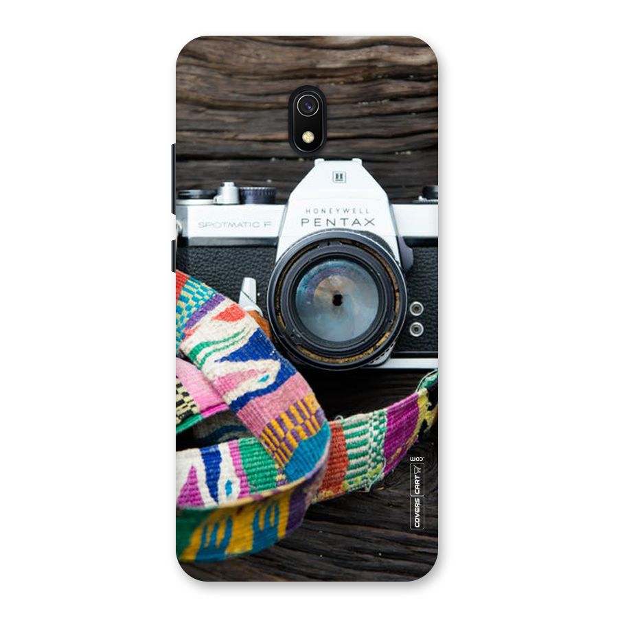 Antique Camera Back Case for Redmi 8A