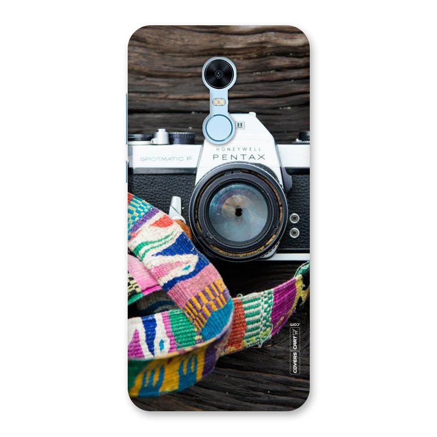 Antique Camera Back Case for Redmi Note 5