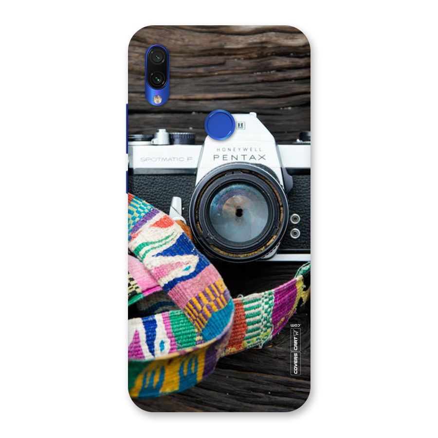 Antique Camera Back Case for Redmi Note 7S